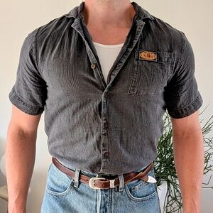 Camp Collar Short Sleeve Shirt